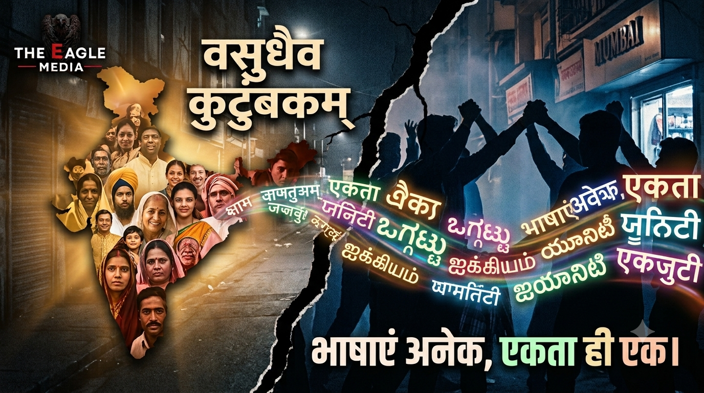 महाराष्ट्र, मराठी, और मारपीट के बीच धूमिल होती महाउपदेश की महा सीख वसुधैव कुटुंबकम्।